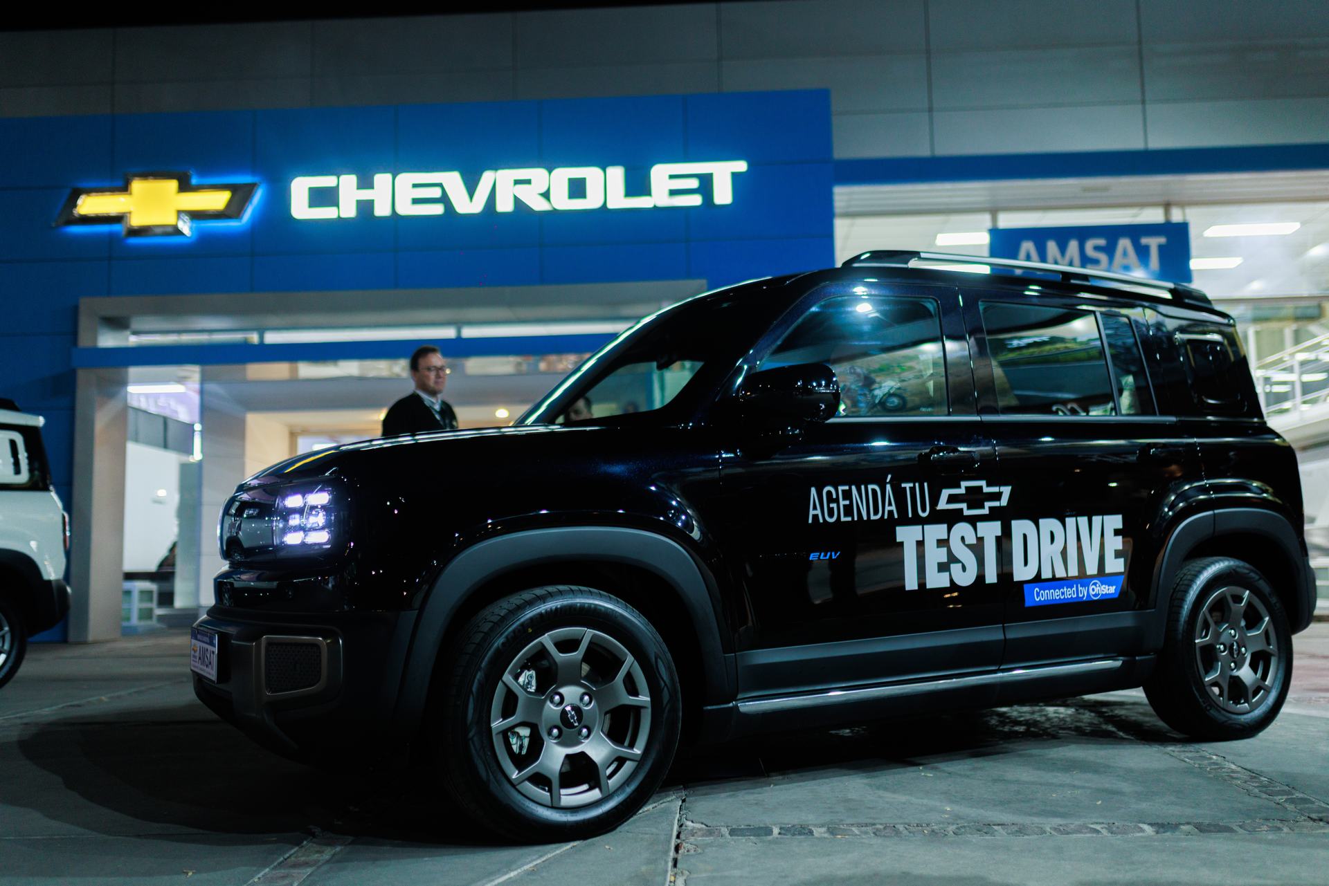 Amsat Chevrolet revoluciona el mercado al presentar su auto 100% eléctrico: el flamante Spark EUV ya está en San Rafael